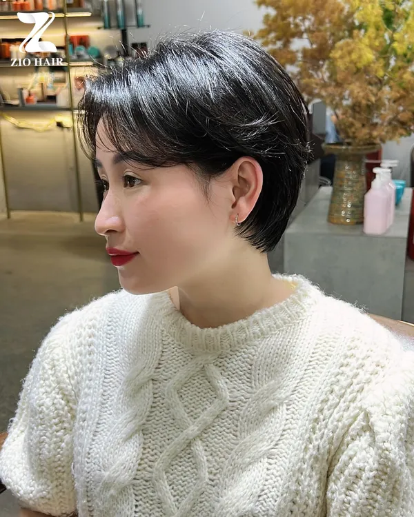 Tóc mullet nữ tomboy để gáy 7