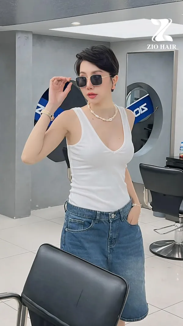 Tóc mullet nữ tomboy 2