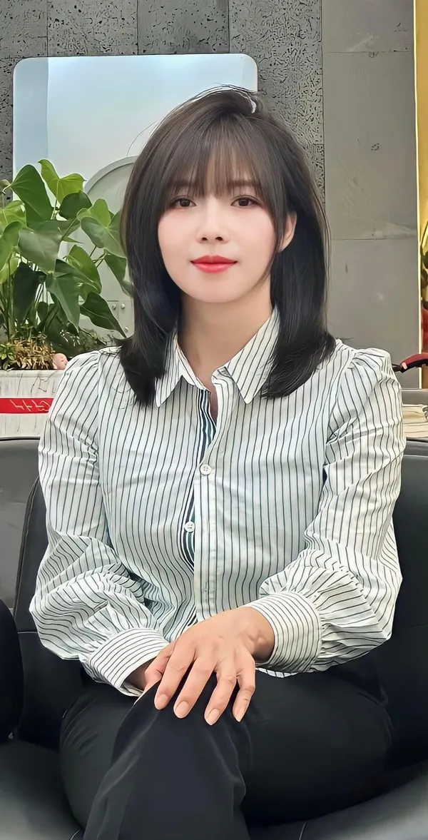 Tóc mái thưa 6