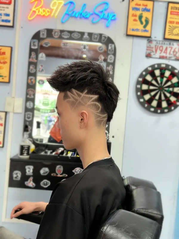 kiểu tóc mohican cho mặt dài 3