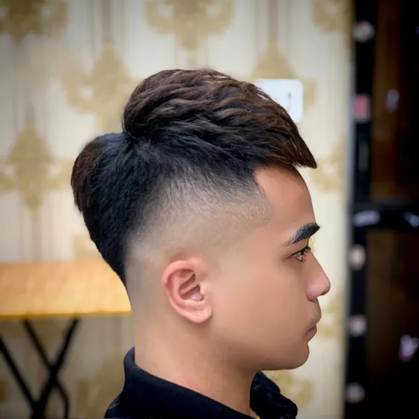 kiểu tóc mohican để gáy dài 5