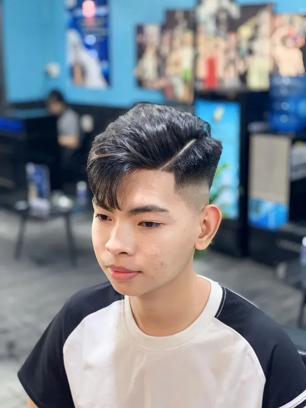 Kiểu tóc undercut mái rủ 5