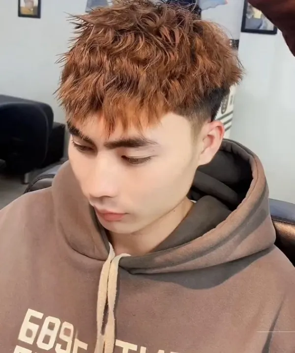 Kiểu uốn ruffled hair ngắn 3