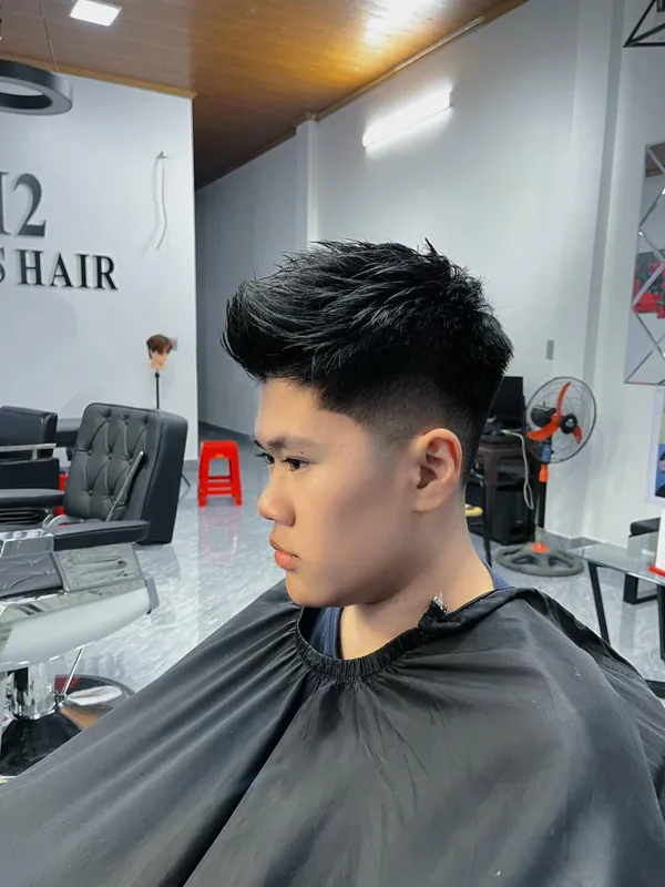 Short Quiff boy phố 4