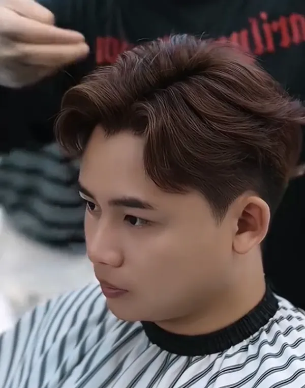 Side Part 6 4 vuốt ngược 4