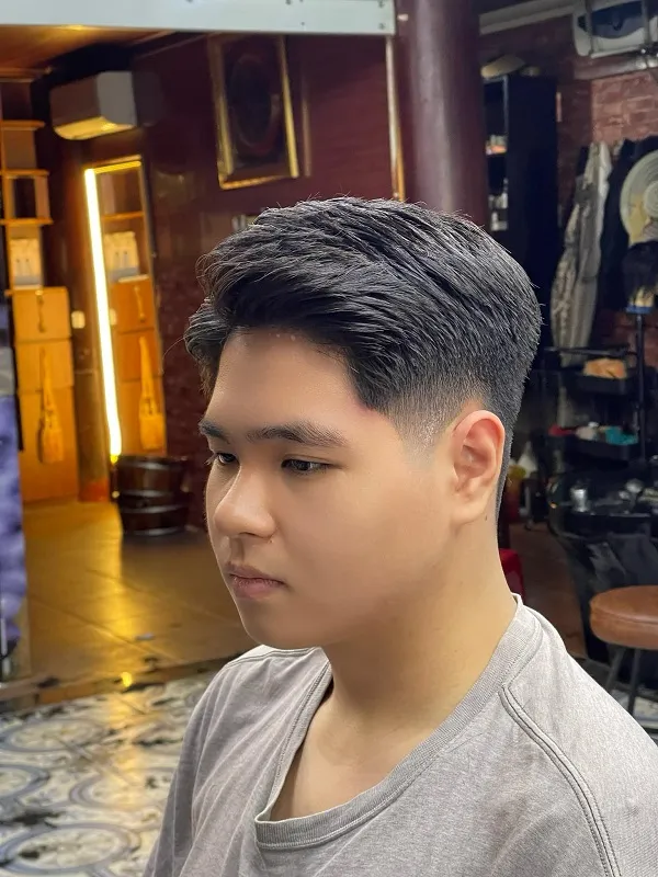 Side Part 7/3 vuốt ngược   2