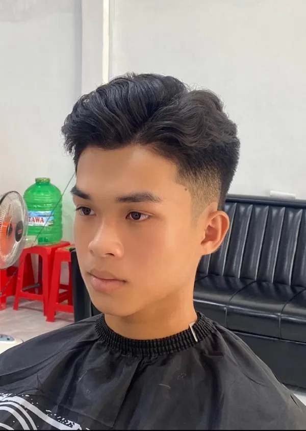 Side Part 7/3 vuốt ngược  3