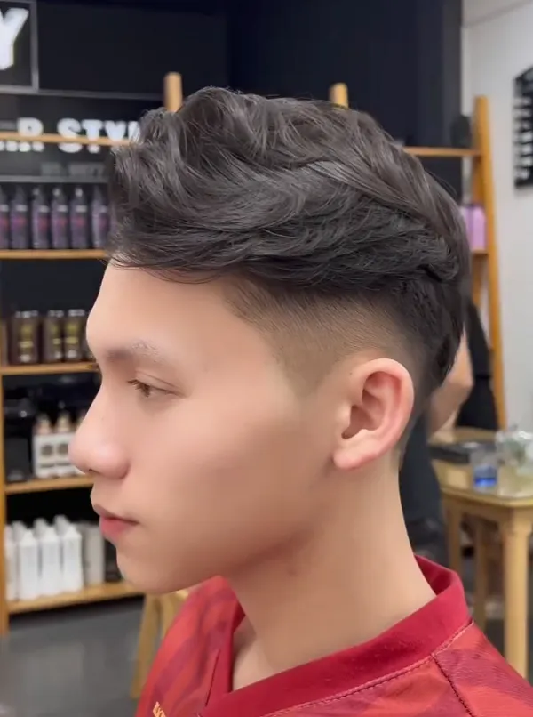 Side Part 7/3 vuốt ngược 6