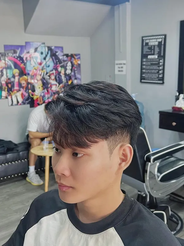 Side Part 7/3 vuốt rủ 10