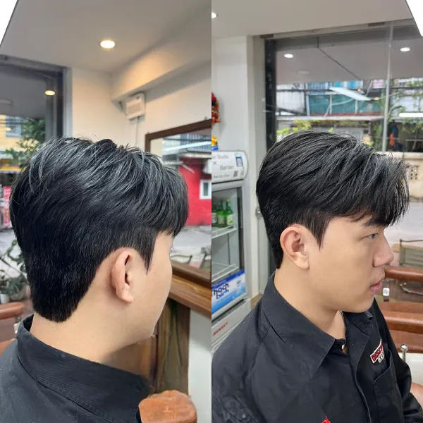 Side Part 7/3 vuốt rủ 8