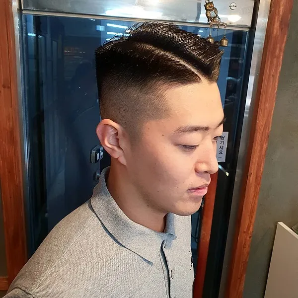 Side part undercut 1