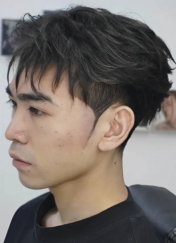 Side Part xoăn nhẹ 2