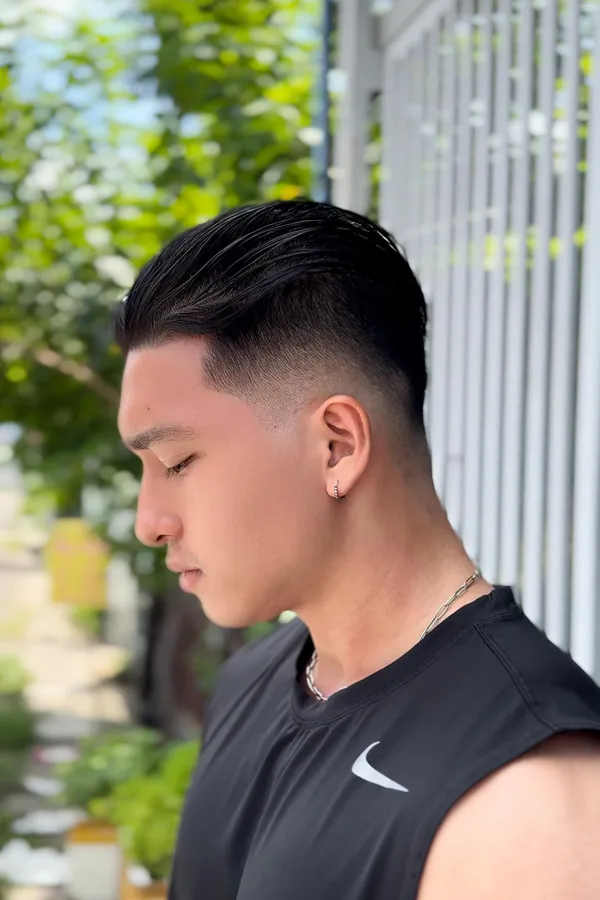 slick back hairstyle 10