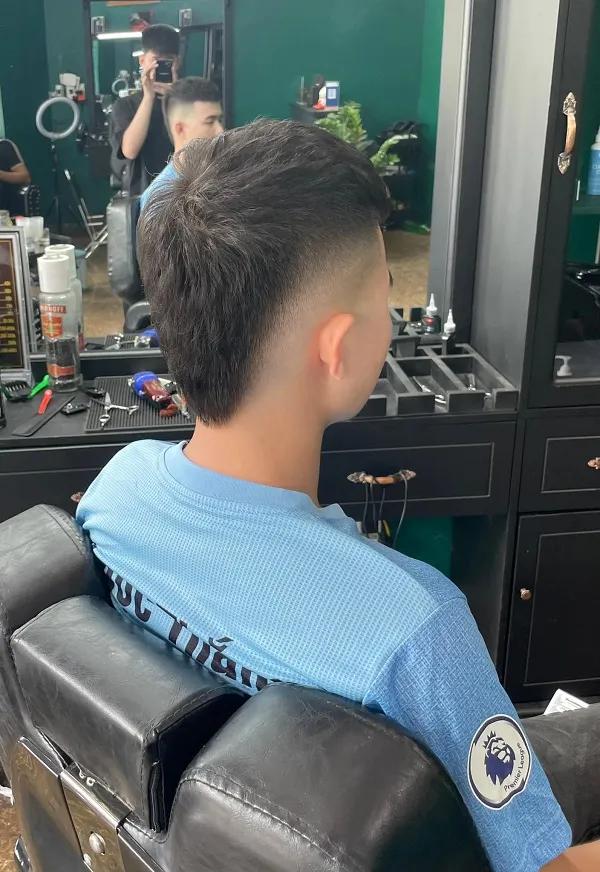 Tóc mohican ngắn không vuốt 3