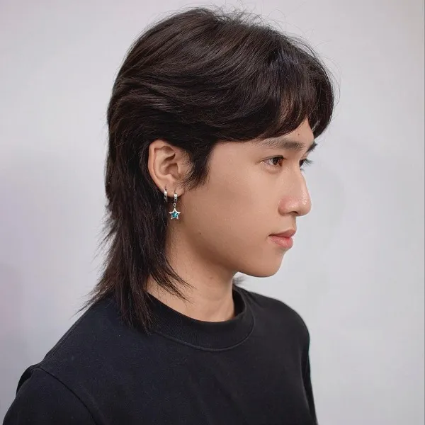 Tóc mullet dài nam 1