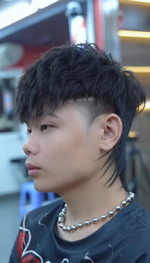 Tóc mullet layer nam 7