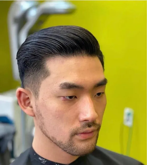 tóc pompadour hàn quốc 5