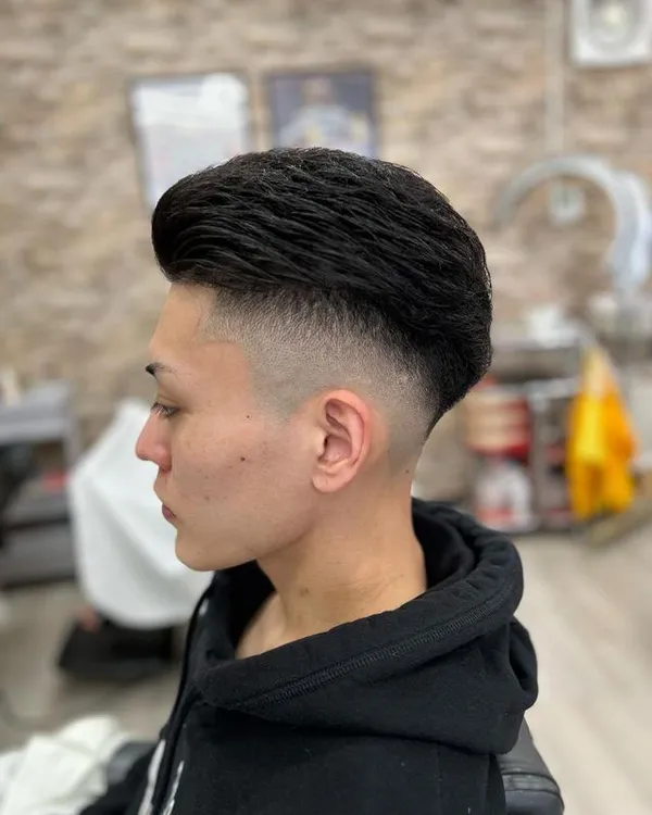 tóc pompadour hàn quốc 6