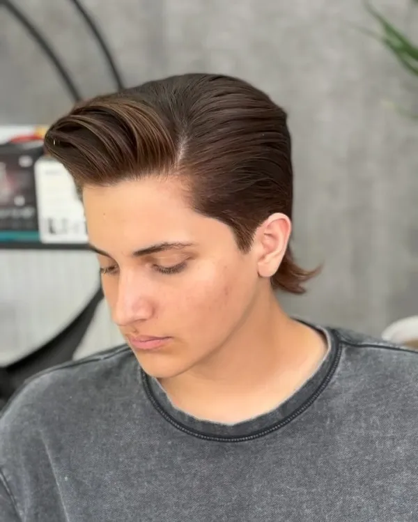 Tóc Side Part 6/4 Mullet 2