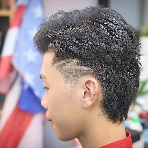 Tóc Side Part 6/4 Mullet 3