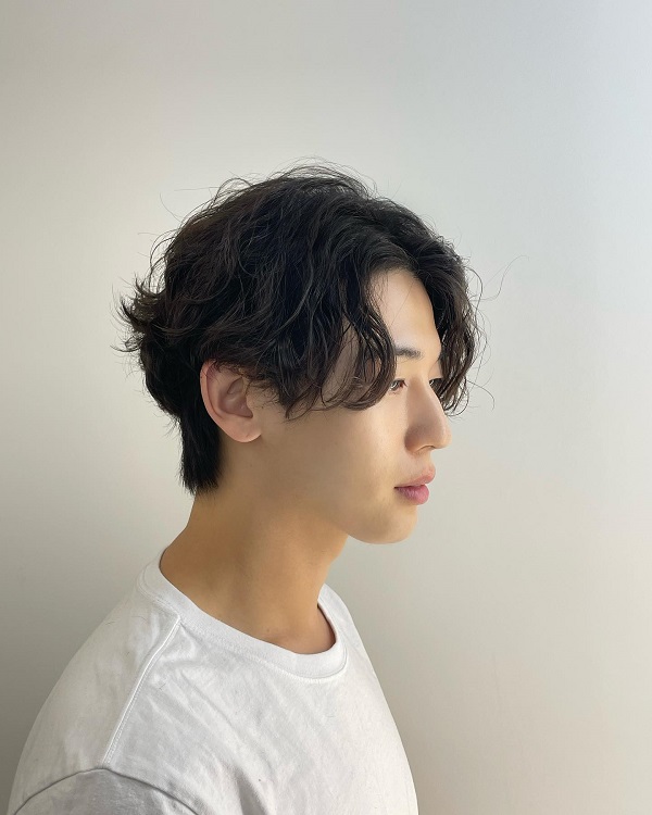 uốn xoăn curly mullet 5