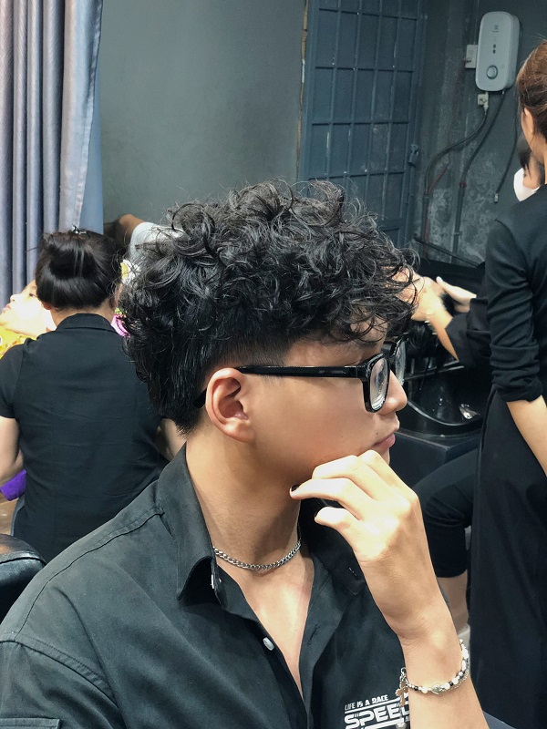 uốn xoăn curly mullet 6