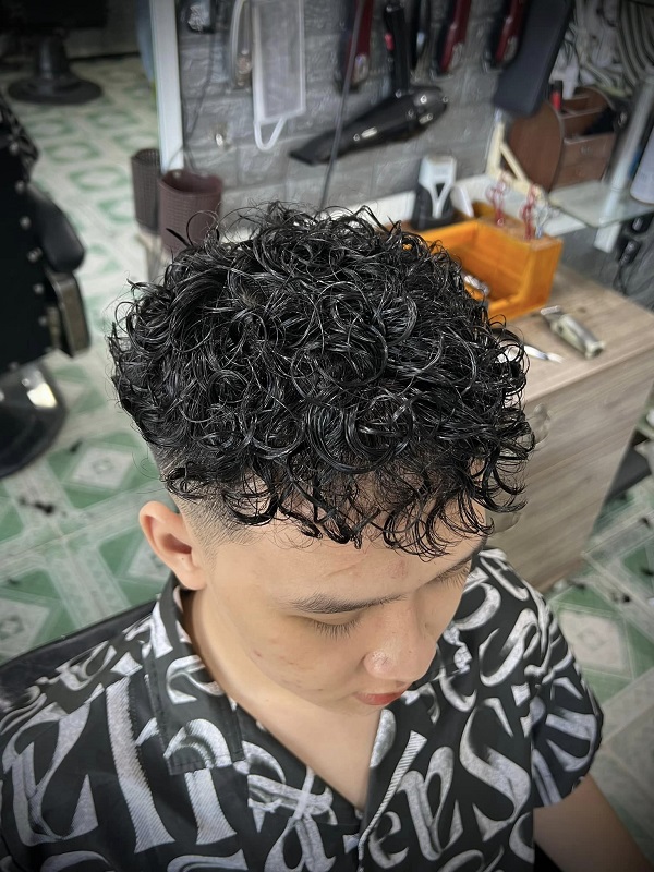 uốn xoăn curly sóng to 3