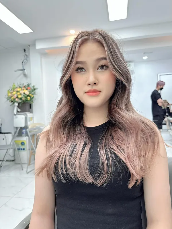 Nhuộm balayage không tẩy 3