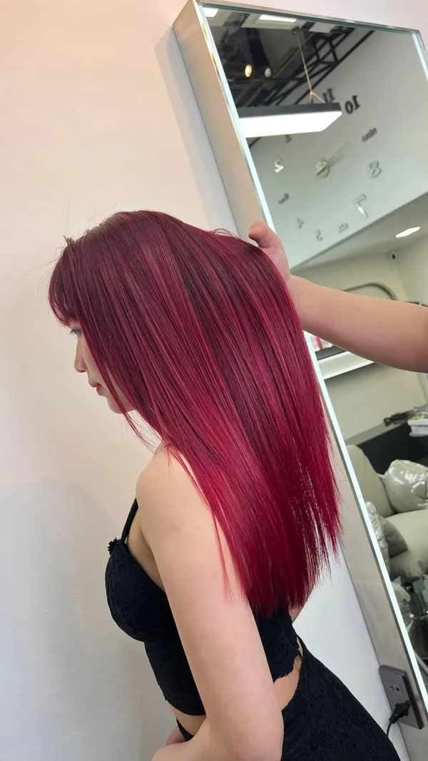 Nhuộm balayage không tẩy 9