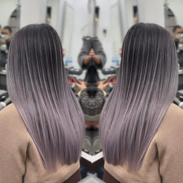 Nhuộm balayage không tẩy 4