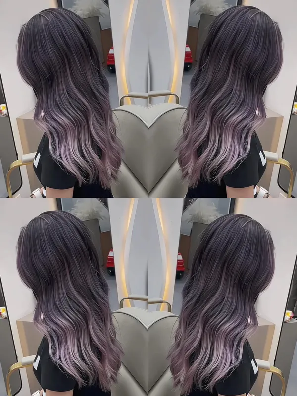 Nhuộm balayage không tẩy 12