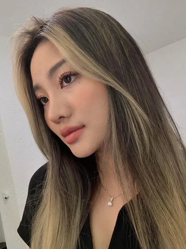 Nhuộm balayage không tẩy 13