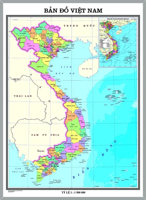 hình ảnh đất nước việt nam trên bản đồ