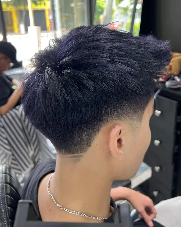 mohican gáy nhọn chấn viền