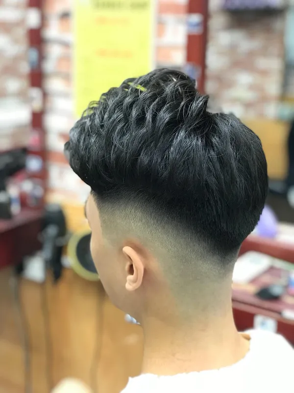 mohican gáy nhọn kẻ vạch 2