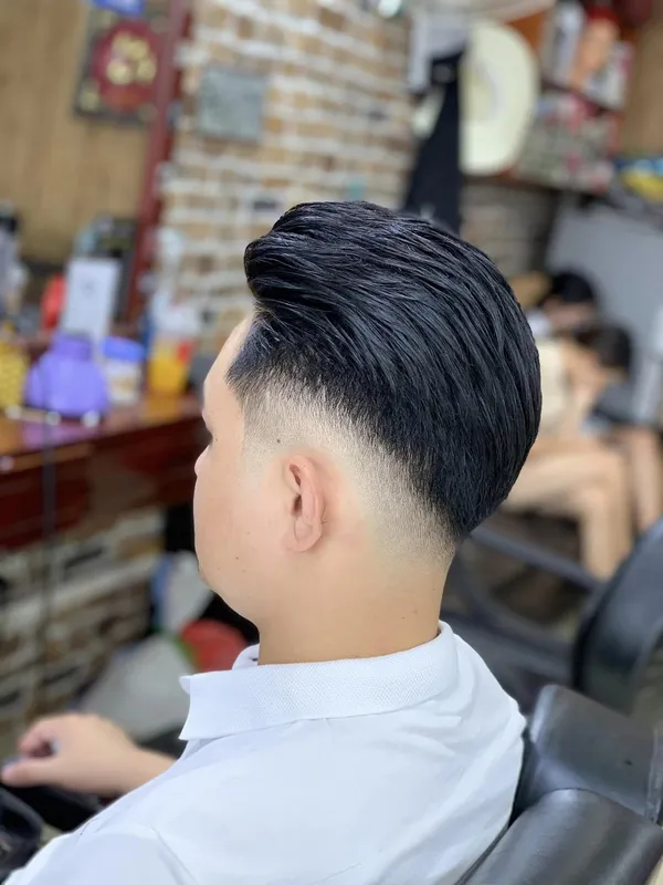 mohican gáy nhọn kẻ vạch 4