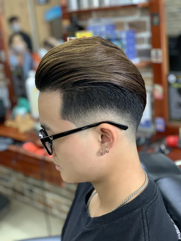 mohican gáy nhọn kẻ vạch 5