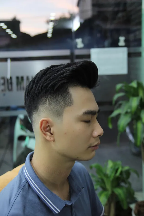 mohican gáy nhọn kẻ vạch 6