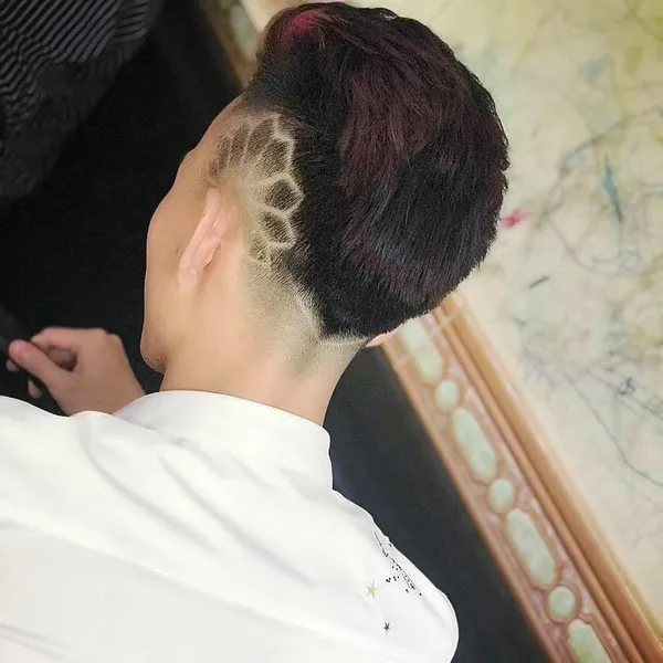 mohican gáy nhọn kẻ vạch chiến