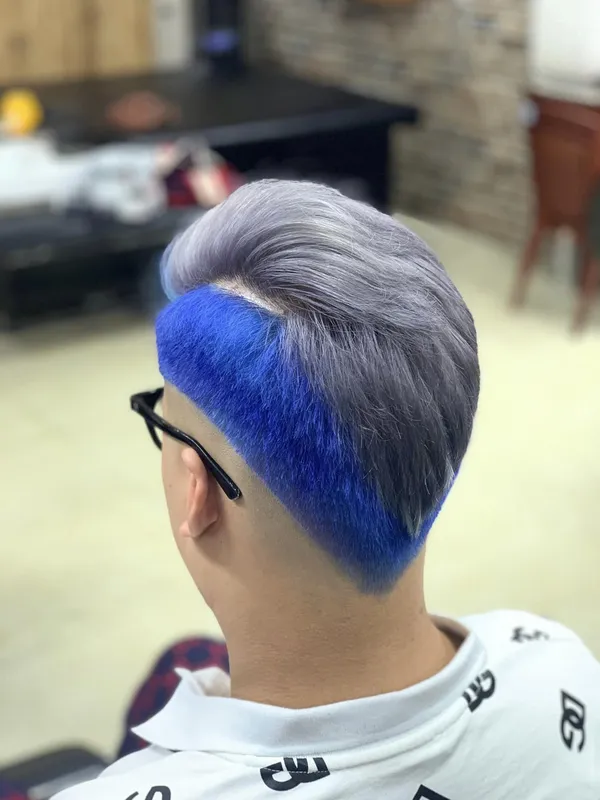 mohican gáy nhọn mullet 2