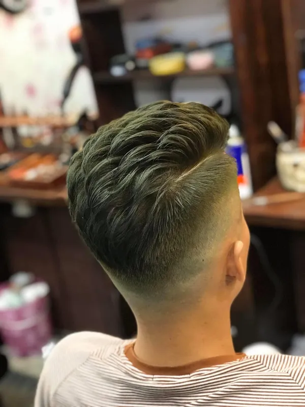 mohican gáy nhọn tròn