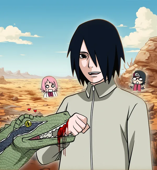 sasuke uchiha 3