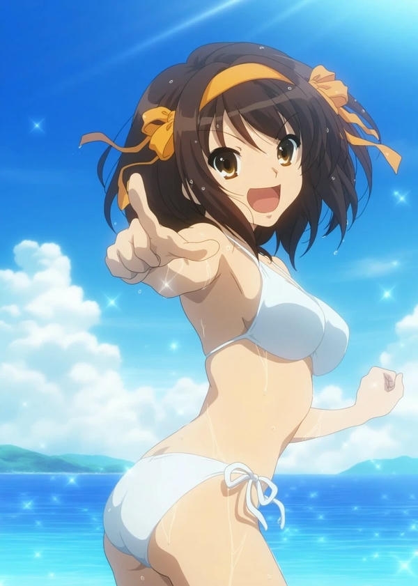 Haruhi Suzumiya hentai (1)