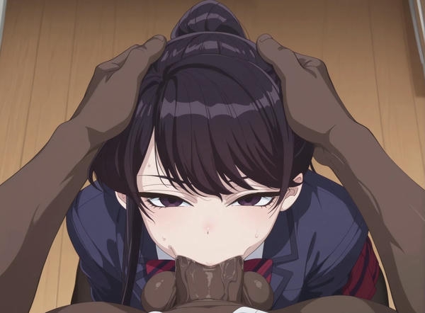 Komi Shouko hentai (10)