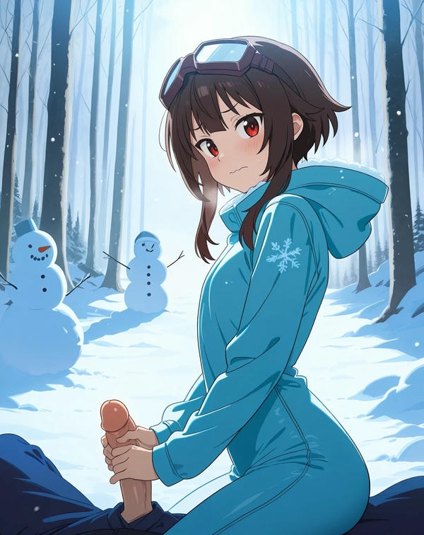Megumin hentai (1)
