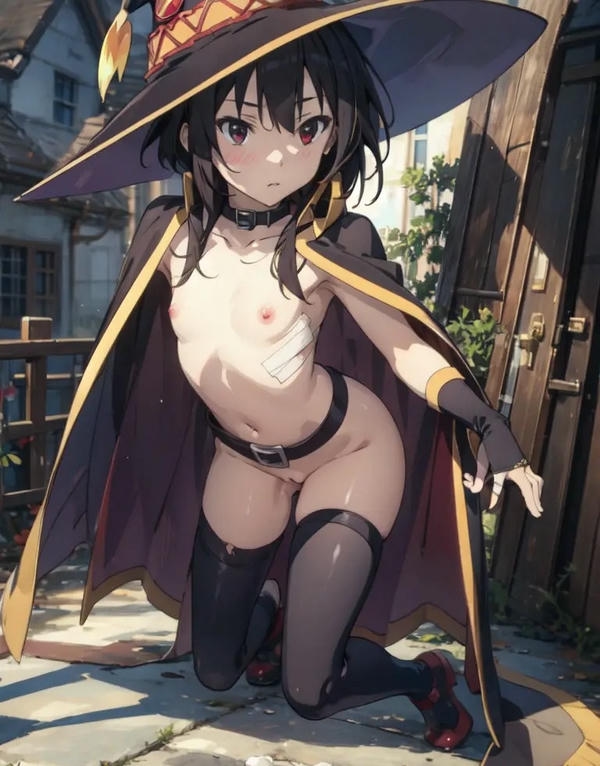 Megumin hentai (3)