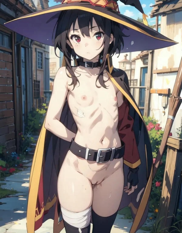 Megumin hentai (4)