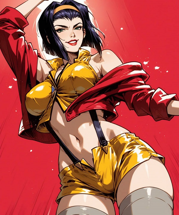 Faye Valentine sexy nóng bỏng 12