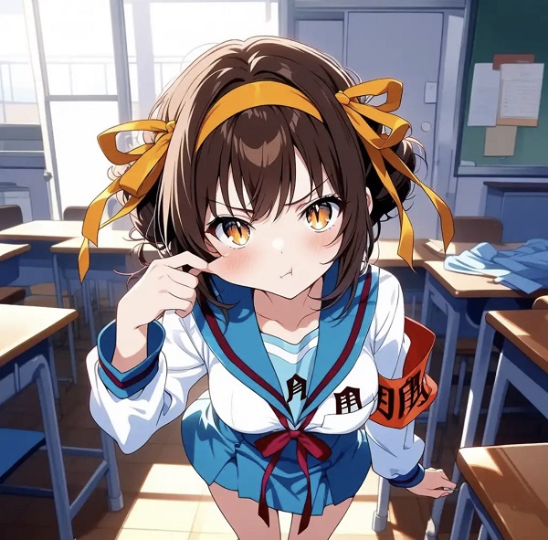 Haruhi Suzumiya cute 3