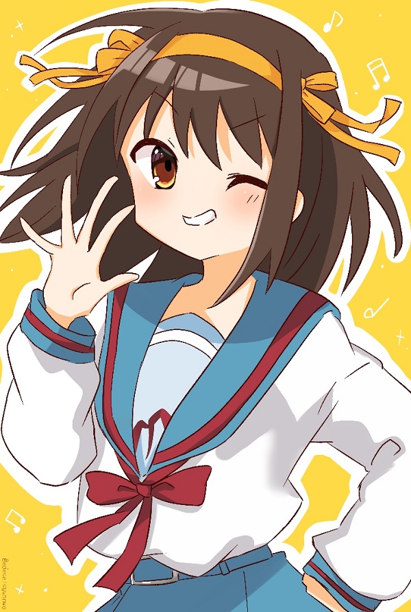 Haruhi Suzumiya cute 7